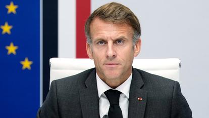 Emmanuel Macron lors d’un conseil de sécurité au Palais de l’Élysée à Paris, le 22 octobre 2026.