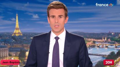 Jean-Baptiste Marteau dans le «20 Heures» de France 2