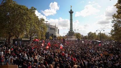 Le trajet de la manifestation prévue samedi 24 octobre à Paris, validé par la préfecture de police, a finalement été interdit.
