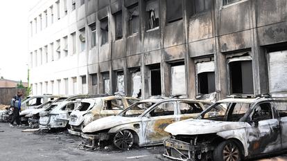 Neuilly-sur-Marne, après les émeutes de juin 2023.