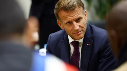 Le président de la République, Emmanuel Macron.