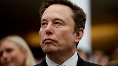 Elon Musk au sommet «A New Golden Age» à l’Institut américain de la paix, à Washington, DC, aux États-Unis, le 8 octobre 2026.