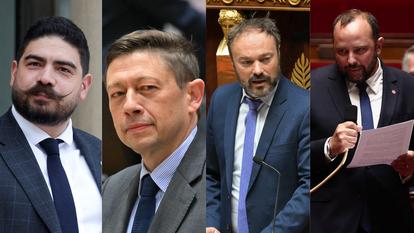 Guillaume Kasbarian, Jean-Louis Thiériot, Henri Alfandari et Gérault Verny.