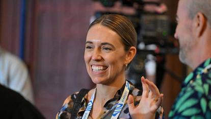 L’ancienne première ministre néo-zélandaise Jacinda Ardern à Nadi, aux Fidji, le 7 octobre 2026.