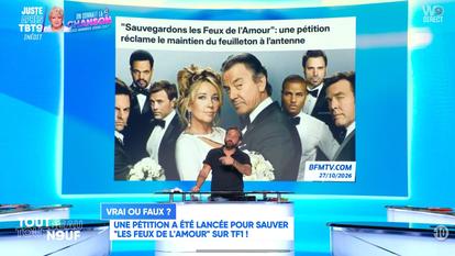 Les Feux de l’Amour, diffusé sur TF1 depuis 37 ans vont être retirés de l’antenne en janvier 2027. Cyril Hanouna s’est moqué des téléspectateurs qui suivent la série feuilletonnante.