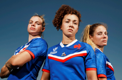 Rugby : les Bleues dévoilent leur maillot pour la Coupe du monde
