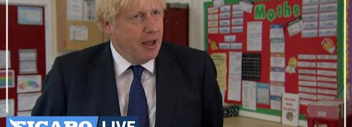 Boris Johnson s'en prend aux traversées illégales «stupides» de la Manche