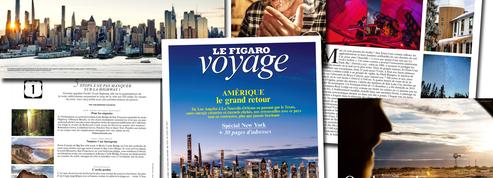«Amérique, le grand retour» : le nouveau numéro du magazine Figaro Voyage