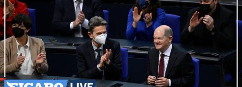 Allemagne : Olaf Scholz élu chancelier par le Bundestag
