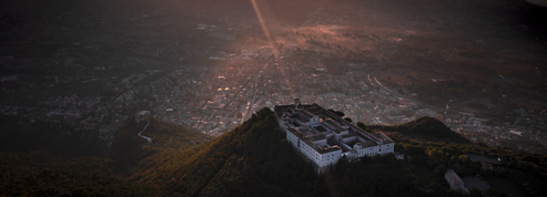 Italie: le Monte Cassino ,forteresse de Dieu