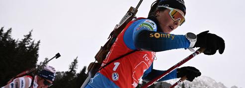 Biathlon: La France 3e du relais féminin d'Anterselva, victoire de la Norvège