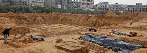Une nécropole romaine découverte sur un chantier au nord de Gaza
