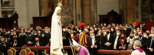 Très ému, le pape a supplié la Vierge Marie pour la paix entre l'Ukraine et la Russie