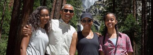 Les randonneurs : cette photo des Obama en communion avec la nature