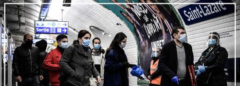 Fin du masque : dans le métro parisien, les visages se découvrent timidement