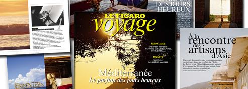 «Méditerranée, le parfum des jours heureux» : le nouveau numéro du magazine Figaro Voyage
