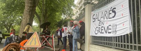 Des salariés d'Orpea en grève pour protester contre le non-versement d'une prime