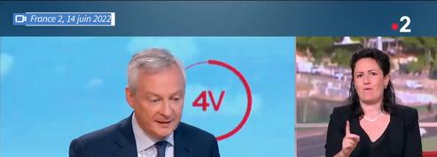 Législatives 2022 : «Le score de Jean-Luc Mélenchon est décevant», cingle Bruno Le Maire