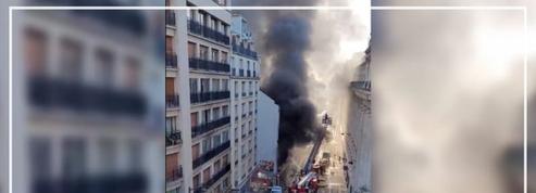 Incendie à Paris dans le 16e arrondissement : neuf blessés, une centaine de pompiers sur place