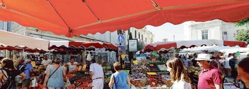Le marché d'Apt, aux couleurs du Luberon