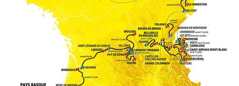 Tour de France 2023 : la carte et dix choses à retenir sur le parcours