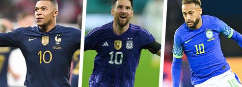 Coupe du monde : Mbappé, Messi, Neymar... Les dix stars à suivre