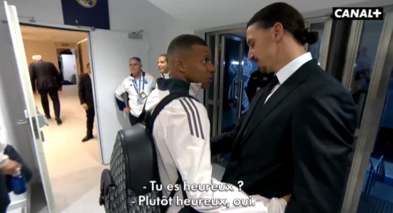 Ligue des champions : « Tu es heureux ?» la séquence insolite entre Mbappé et Ibrahimovic avant Real Madrid-AC Milan