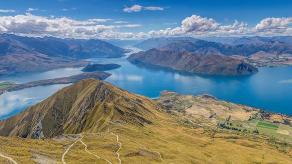 La randonnée du Roys Peak est facilement accessible depuis Wanaka.