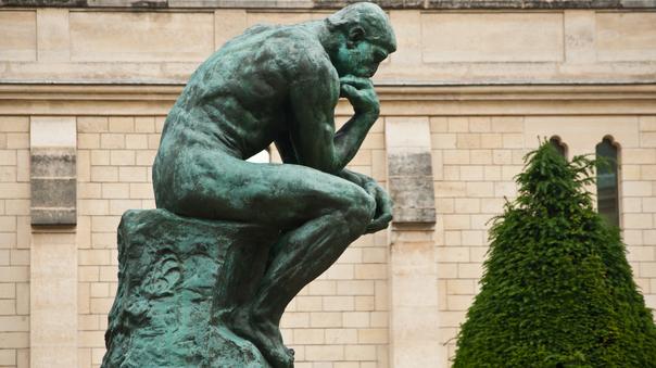 «Le Penseur» de Rodin est l’une des sculptures françaises les plus célèbres.