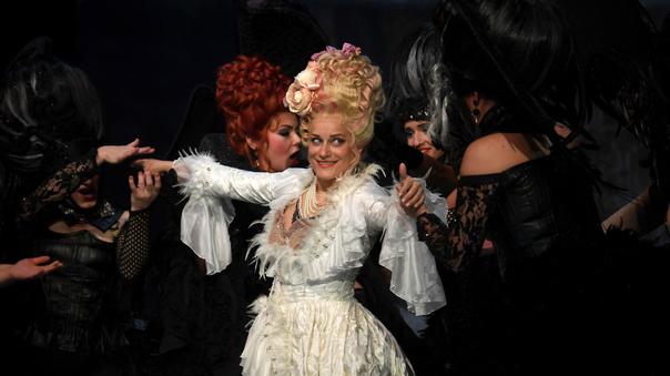 La soprano hongroise Gabriella Letay Kiss, lors d’une répétition de «Manon Lescaut» en 2019, adaptée à l’Opéra.
