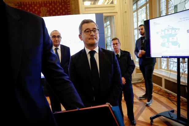 Une nuit de la Saint-Sylvestre «calme», selon Gérald Darmanin