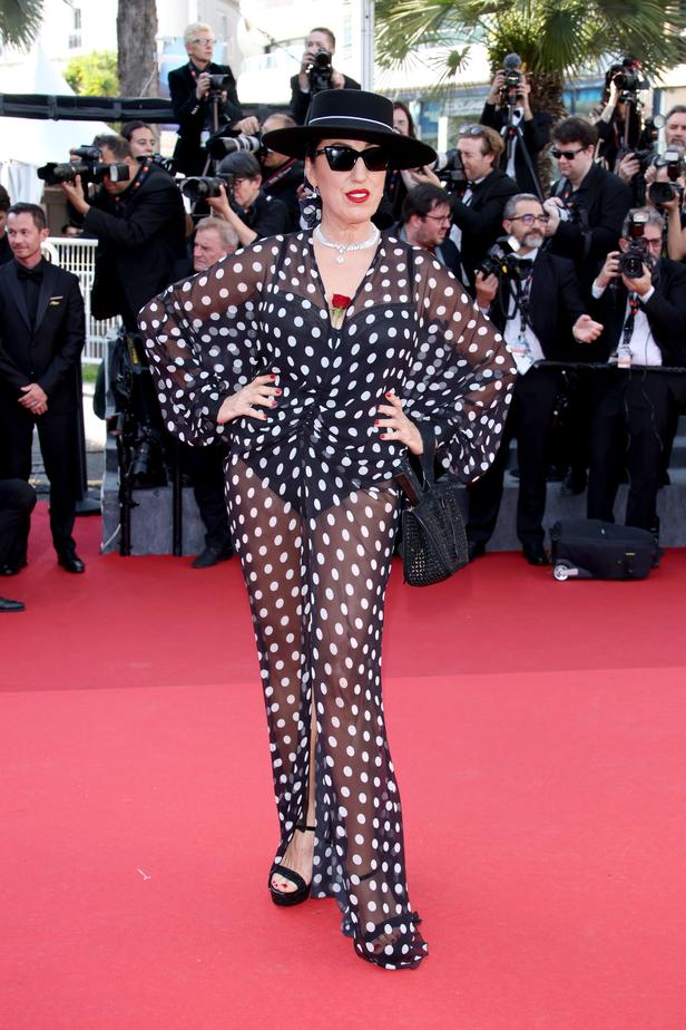 La montée des marches du samedi 18 mai 2024 - photo 20 Rossy de Palma. (Cannes, le 18 mai 2024.)