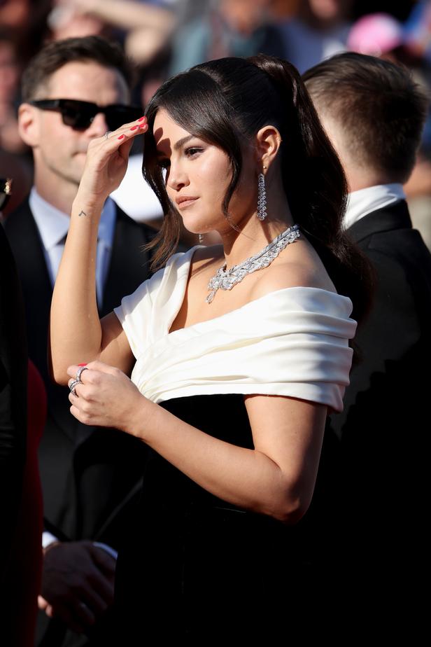 La montée des marches du samedi 18 mai 2024 - photo 1 Selena Gomez. (Cannes, le 18 mai 2024.)