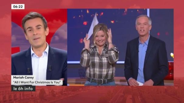 Flavie Flament exaspérée dans Télématin, elle ne peut plus entendre la chanson de Noël de Mariah Carey : “Par pitié”
