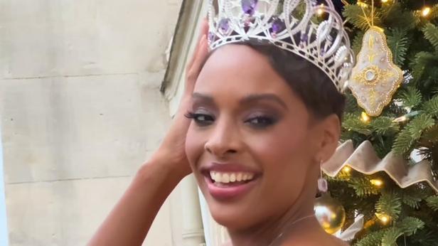 Miss France 2025 en shooting photo