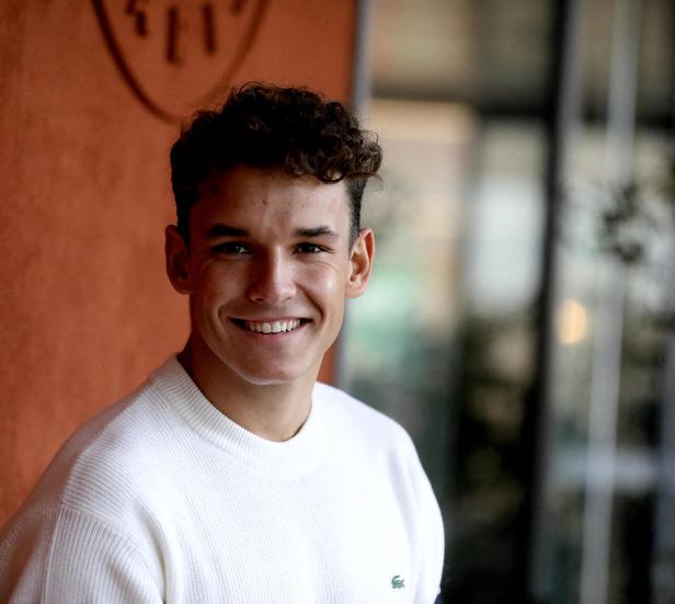 Théo Curin à Roland Garros à Paris le 11 octobre 2020 - photo 5