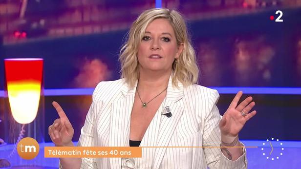 GALA VIDEO - Flavie Flament inquiète des audiences montantes de Bonjour! face à Télématin ? Sa réponse cash