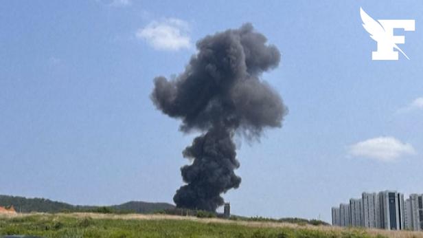 Un avion de la marine s’est écrasé en Corée du Sud lors d’un vol de routine.