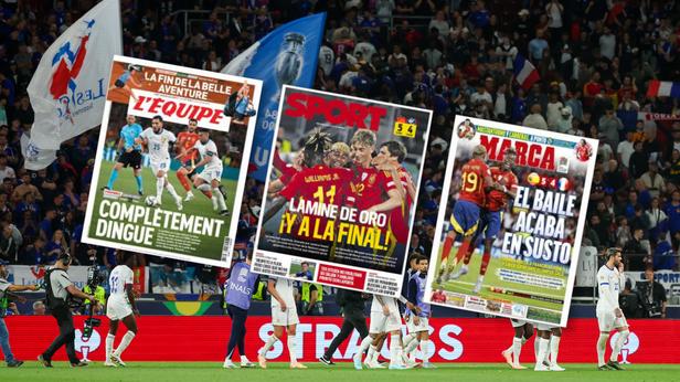 Ligue des Nations: les réactions de la presse après la défaite des Bleus face à l’Espagne