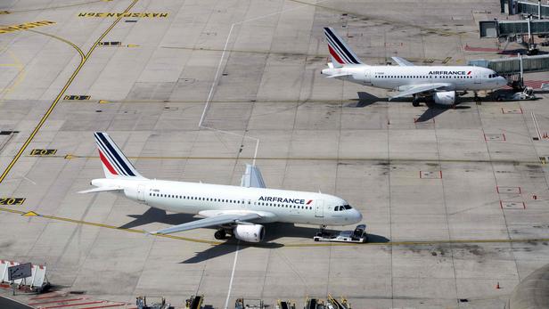 Des avions Air France sur le tarmac de Roissy-Charles de Gaulle