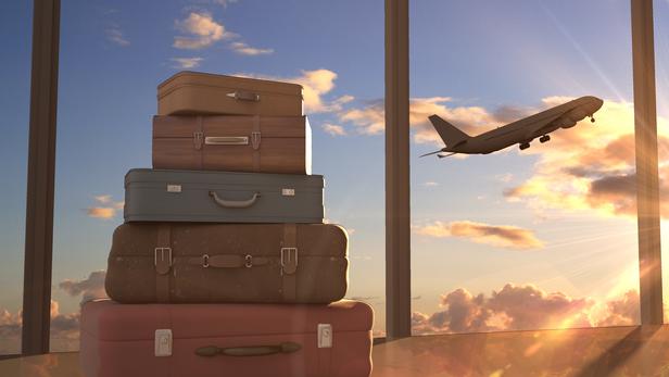 Sangle De Valise Réglable Avec étiquette Adresse Intégrée – Lot De Couleurs (Orange, Bleu, Etc.)