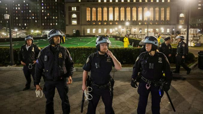 New York: Columbia annule sa grande remise de diplômes après une mobilisation propalestinienne sur son campus