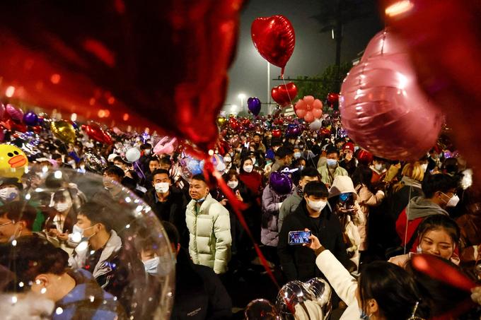 In Wuhan, the epicenter of Covid three years ago, New Year's Eve was duly celebrated on December 31.