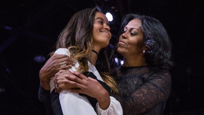 Ils sauront toujours que c'est toi» : Michelle Obama réagit au changement  de nom de sa fille Malia