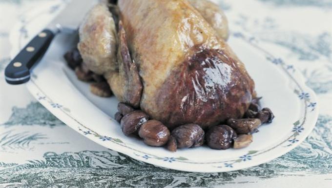 Pintade aux marrons