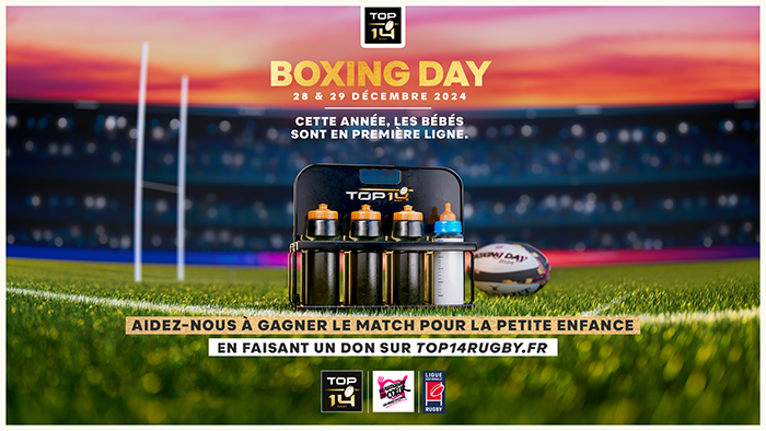 Top 14 : le Boxing Day dédié aux enfants les plus vulnérables