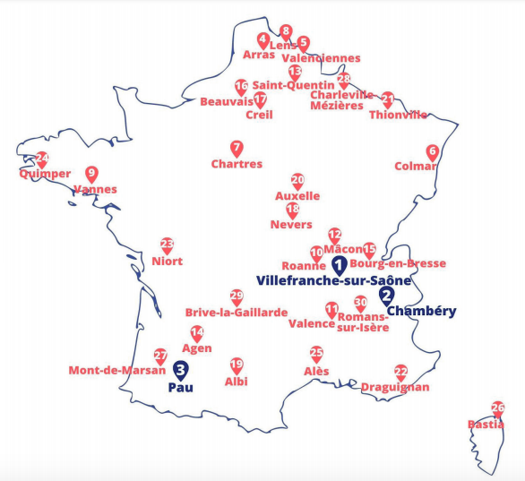 Quelles Sont Les 30 Villes Moyennes Les Plus Dynamiques En France