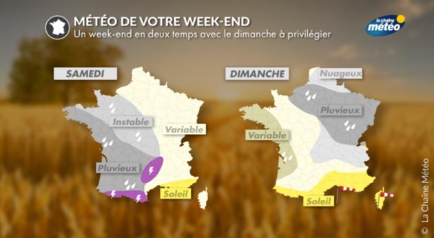 Meteo Un Temps Instable Prevu Sur Toute La France Ce Week End