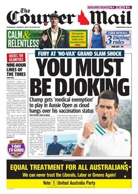 Open d'Australie: Djokovic sommé de s'expliquer sous peine de repartir «par  le premier avion»