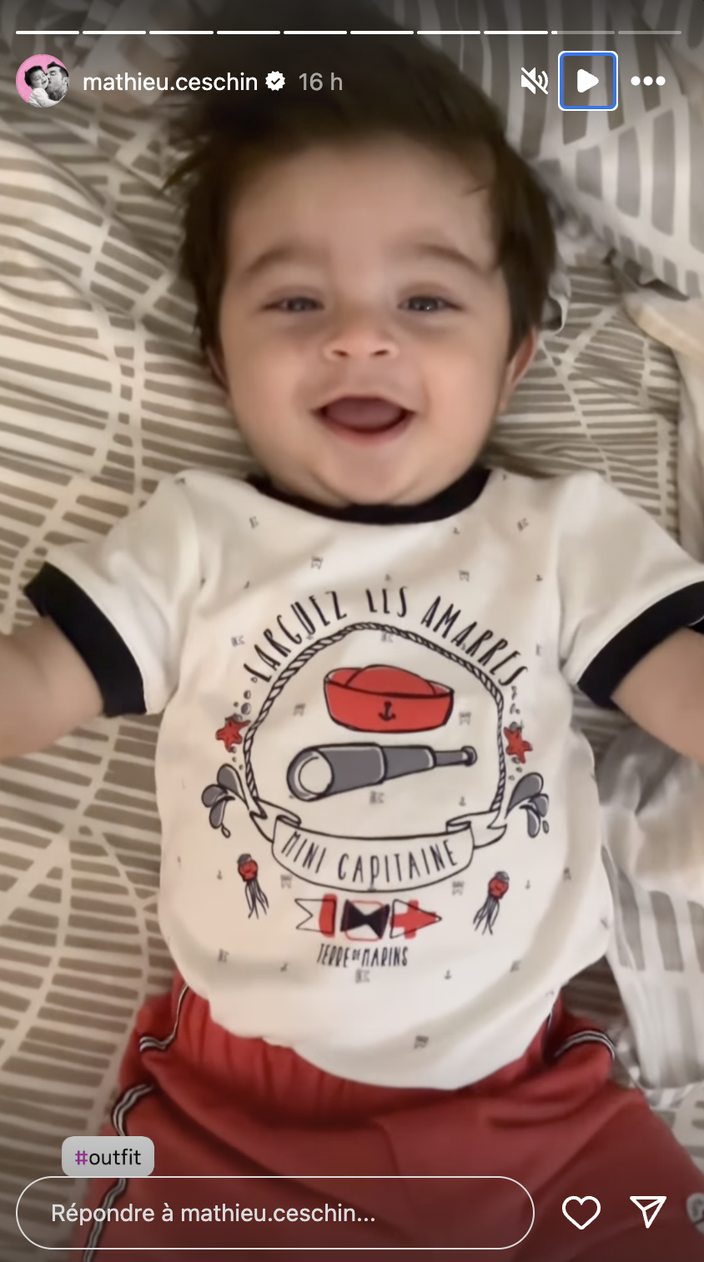 Mathieu (L'amour est dans le pré) : son fils Ezio, un petit bout souriant qui ne peut que vous faire craquer